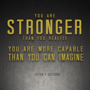 You Are Stronger