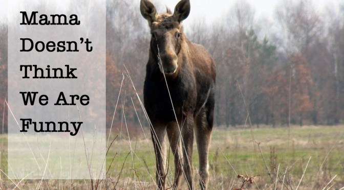 Wherein Mama Doesn’t Think We Are Funny